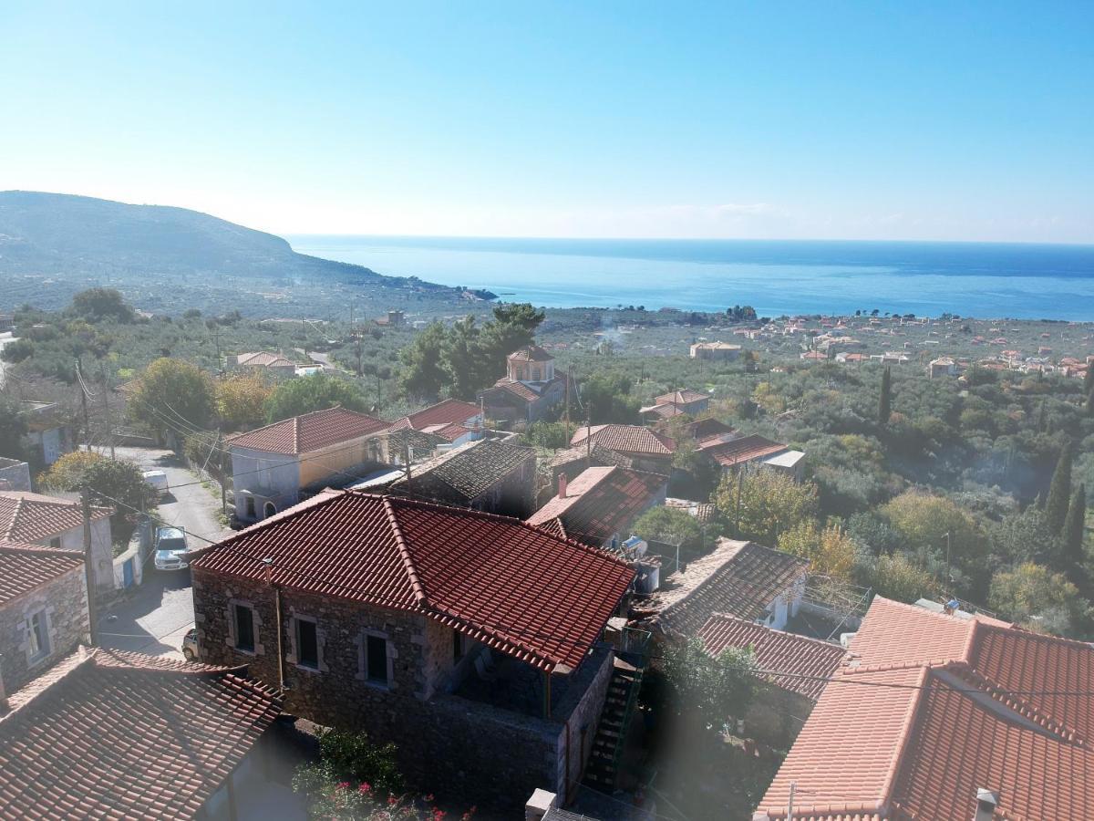 Stavroulas Stone House In Rigklia, Messinia Riglia المظهر الخارجي الصورة